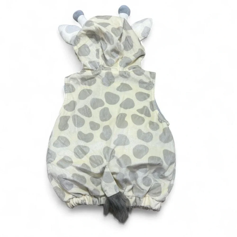 NWT Baby Giraffe Plush Onesie Safari Halloween Costume Cosplay Cozy 0-6M